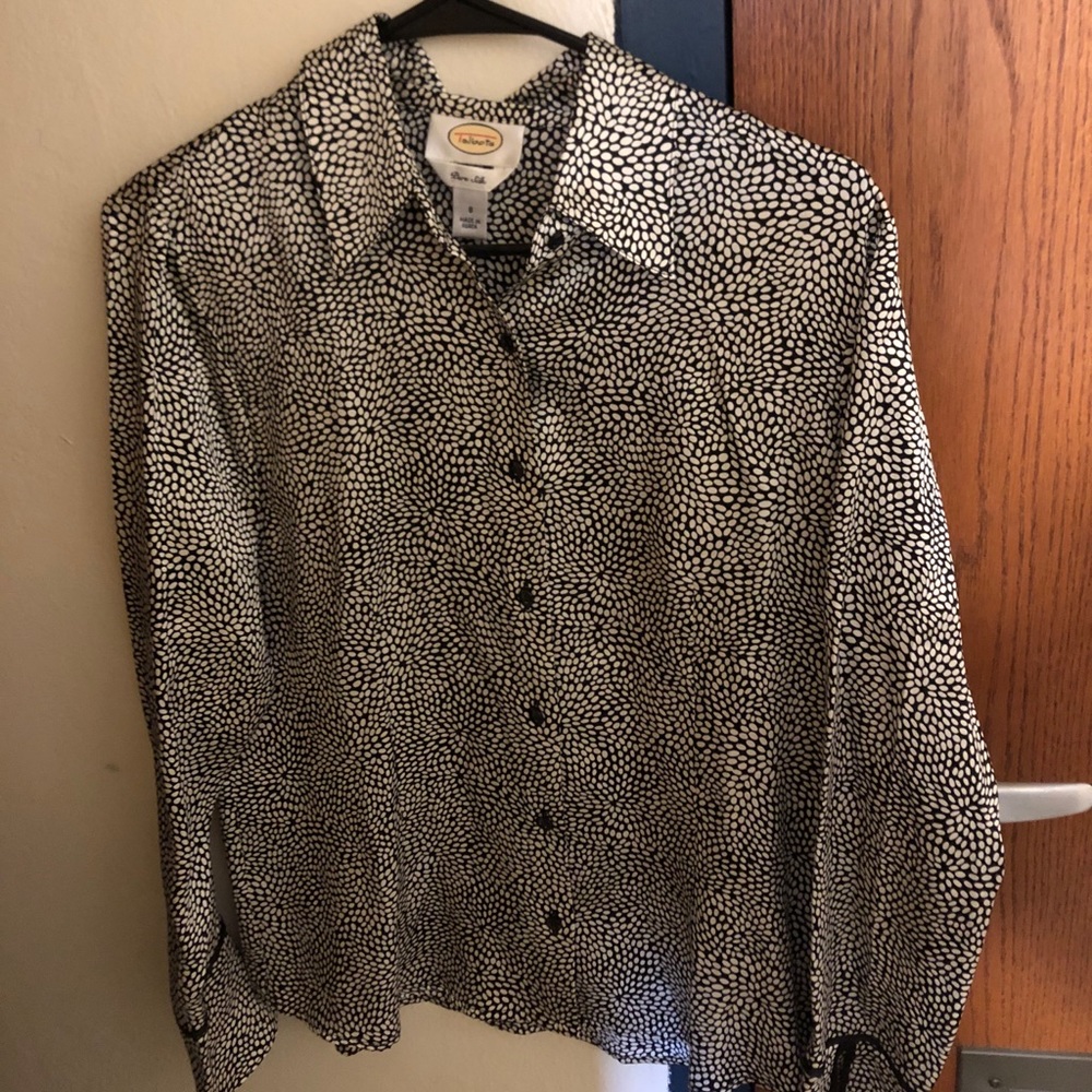 Talbots silk top